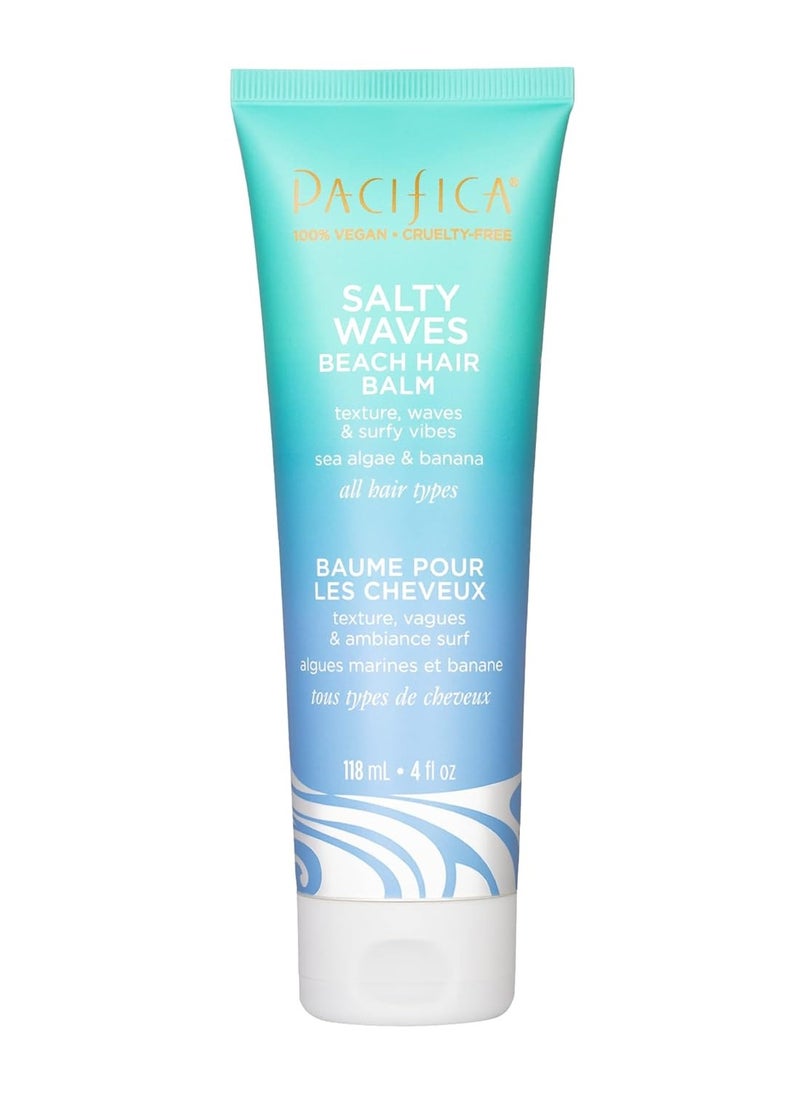 Pacifica Salty Waves Beach Hair Balm by Pacifica for Unisex - 4 oz Balm