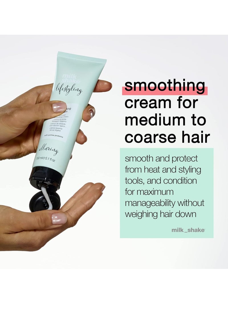 milk_shake Lifestyling Smoothing Hair Cream for Medium to Coarse Hair, 5.1 Fl Oz
