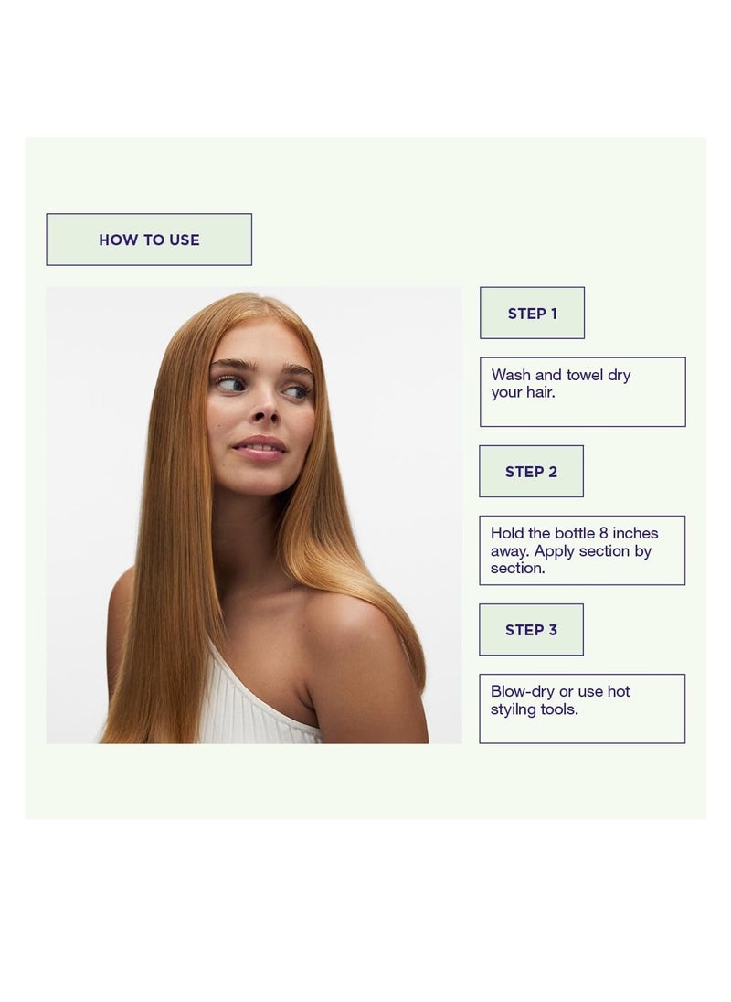 Maria Nila Cream Heat Spray, 5.1 Fl Oz / 150 ml, Protects Hair when Using Heating Tools, Pea Protein Prevents Split Ends, 100% Vegan & Sulfate/Paraben free