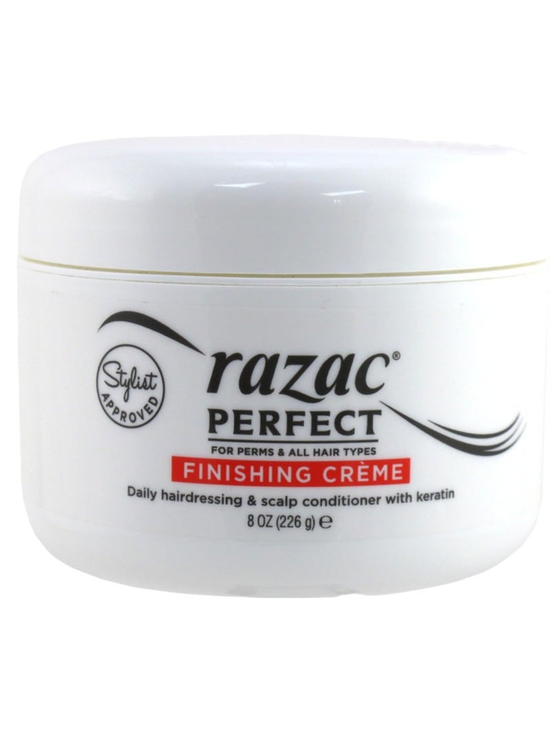 Razac Perfect For Perms Finish Creme 8 Ounce (235ml) (2 Pack)