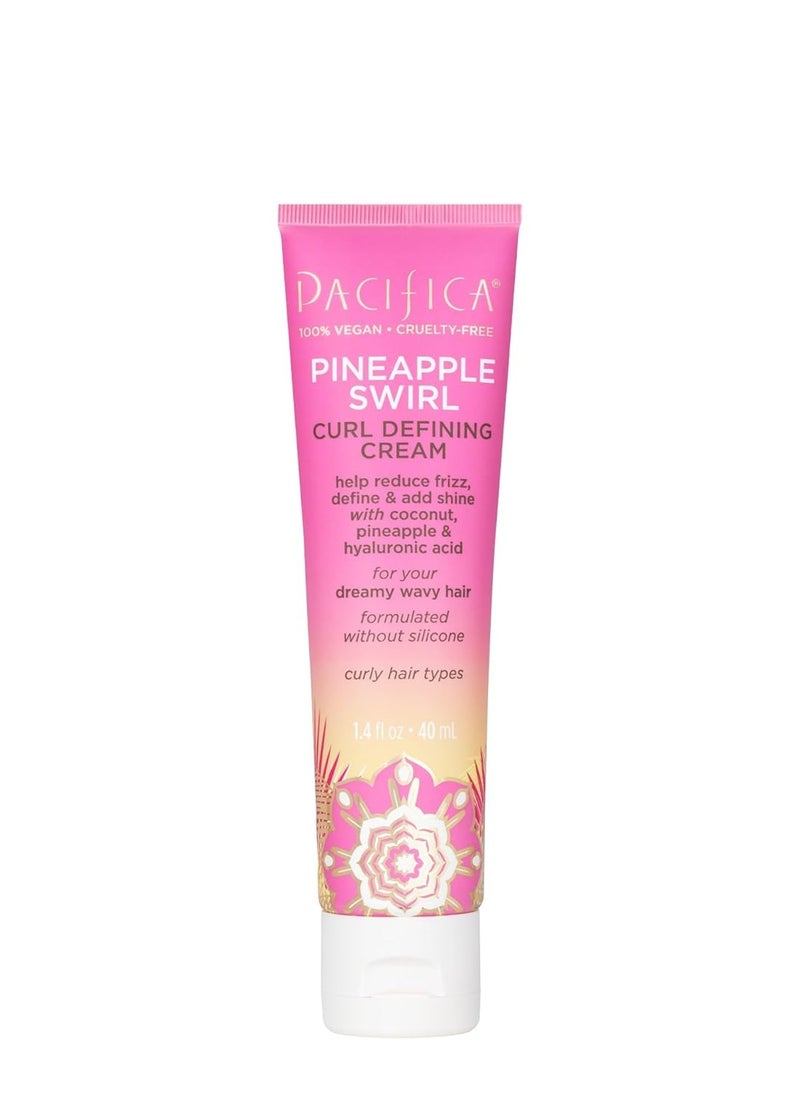 Pacifica Pineapple Swirl Curl Defining Cream, 1.4 FZ