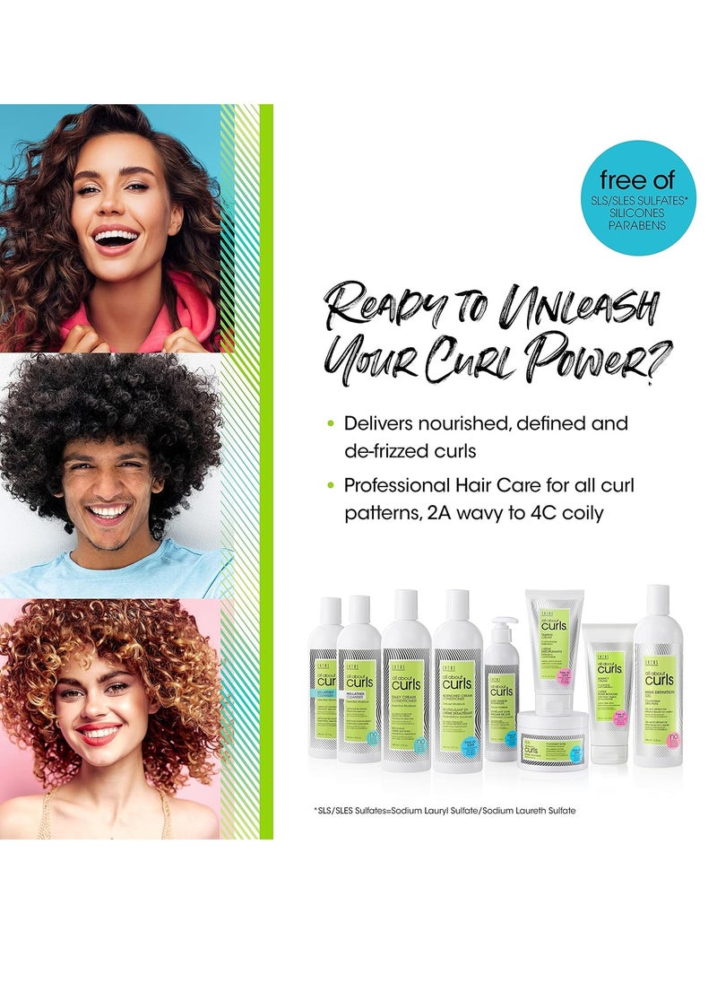 All About Curls Divine Treatment | Deluxe Moisture | Strengthens Hair | 3X Resistance to Breaking | All Curly Hair Types