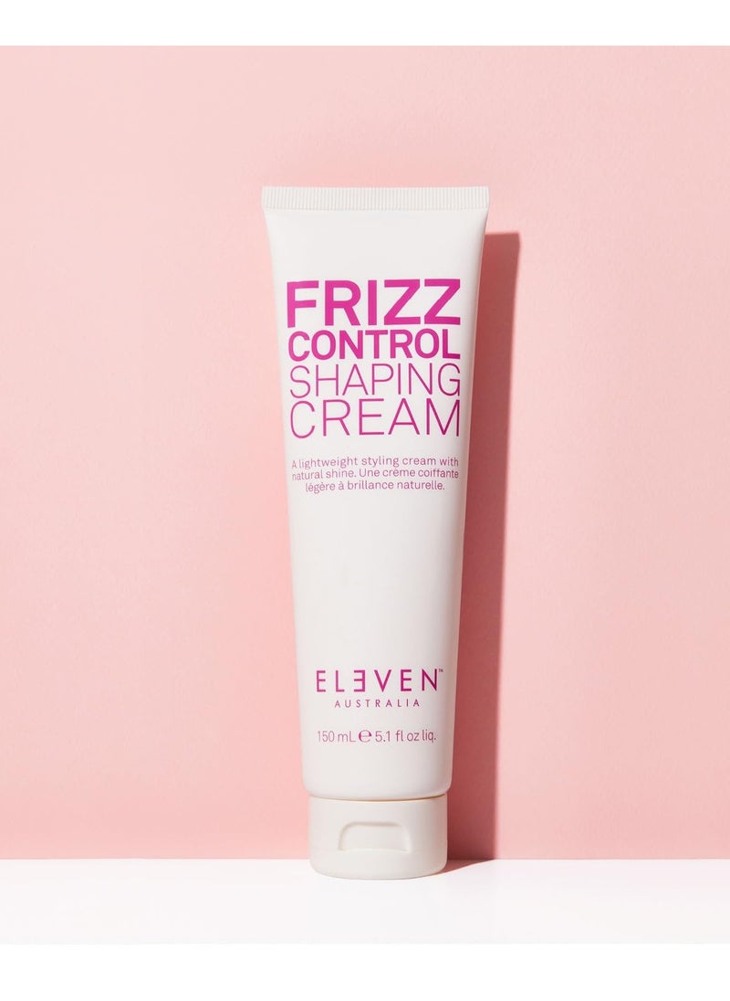 ELEVEN AUSTRALIA Frizz Control Shaping Cream Defines Hair's Natural Curl & Wave - 5.1 Fl Oz