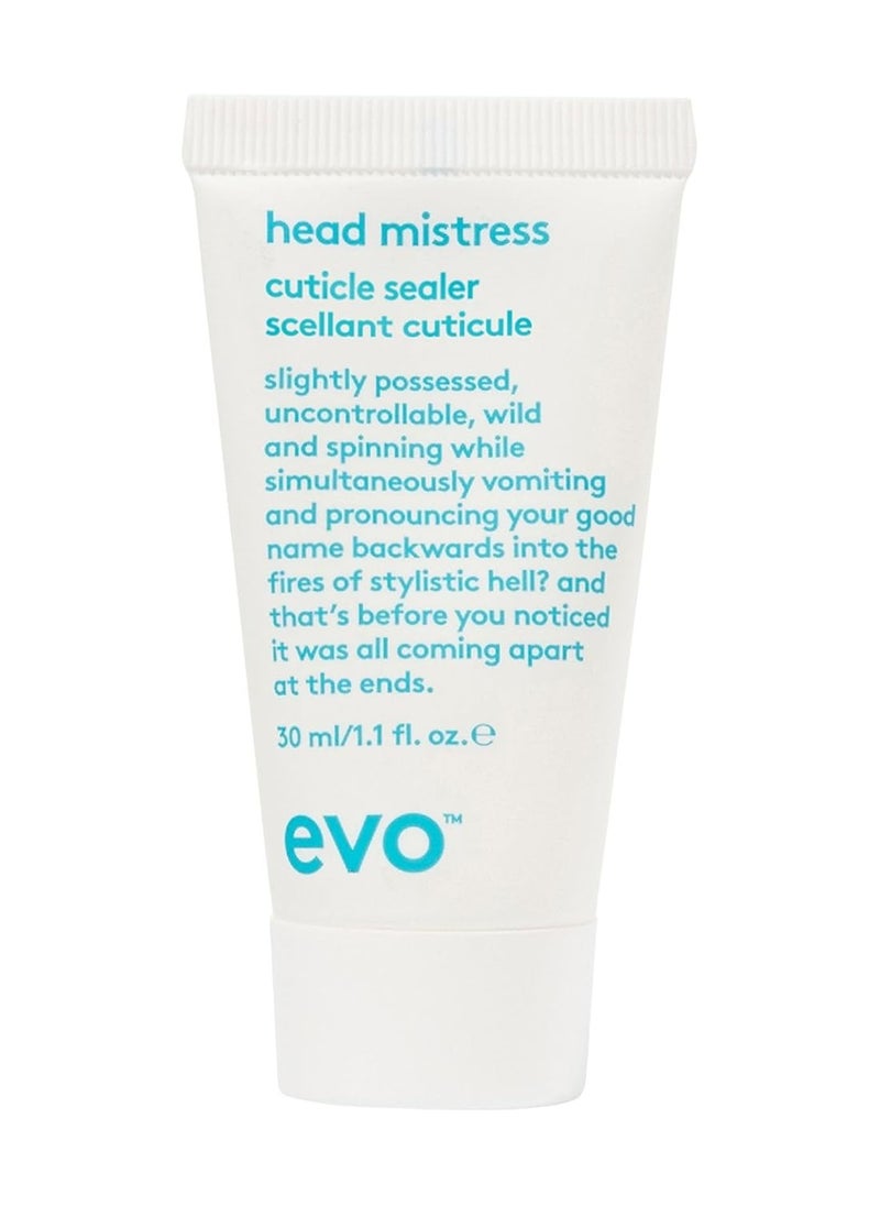EVO Head Mistress Cuticle Sealer - Multi-Purpose Hair Cream - Softens & Repairs Hair