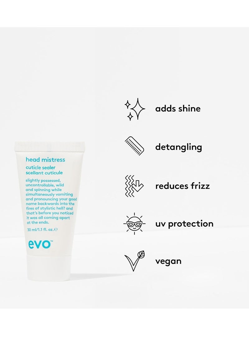EVO Head Mistress Cuticle Sealer - Multi-Purpose Hair Cream - Softens & Repairs Hair
