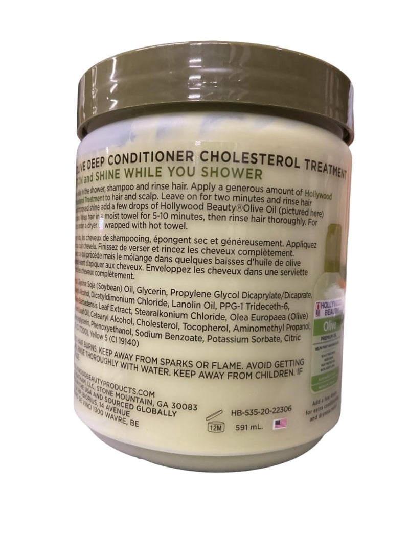 Hollywood Beauty Olive Cholesterol 20 Oz