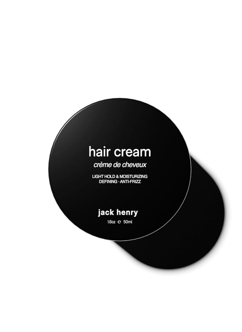 Jack Henry Hair Styling Cream for Men & Women - Lightweight Grooming Cream for All Hair Types - Anti-Frizz Cream for Complete Nourishment & Conditioning - Micronutrient Thickening Cream for Fine Hair