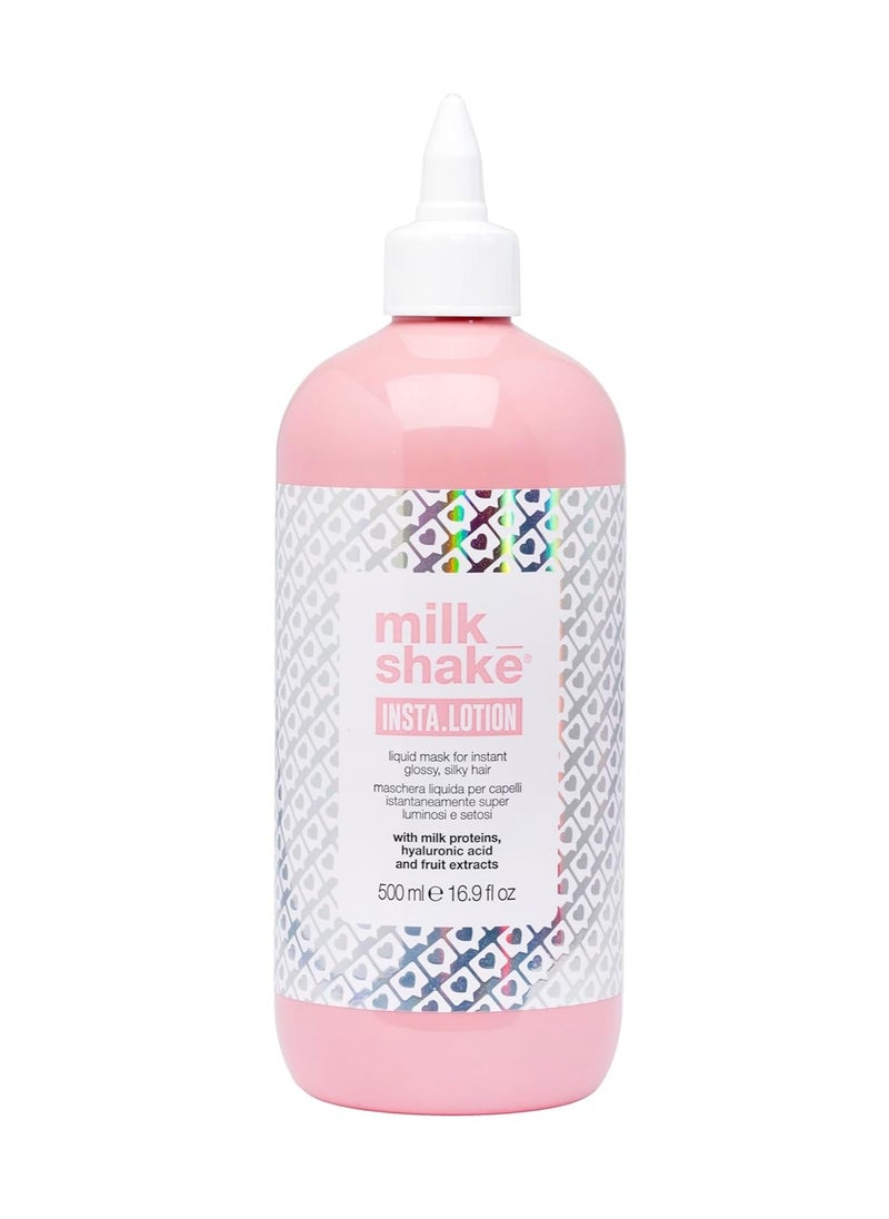 milk_shake Insta Lotion Rinse-Out Liquid Mask - Liquid Mask for Instant Glossy, Silky Hair | 16.9 fl oz (500 ml)