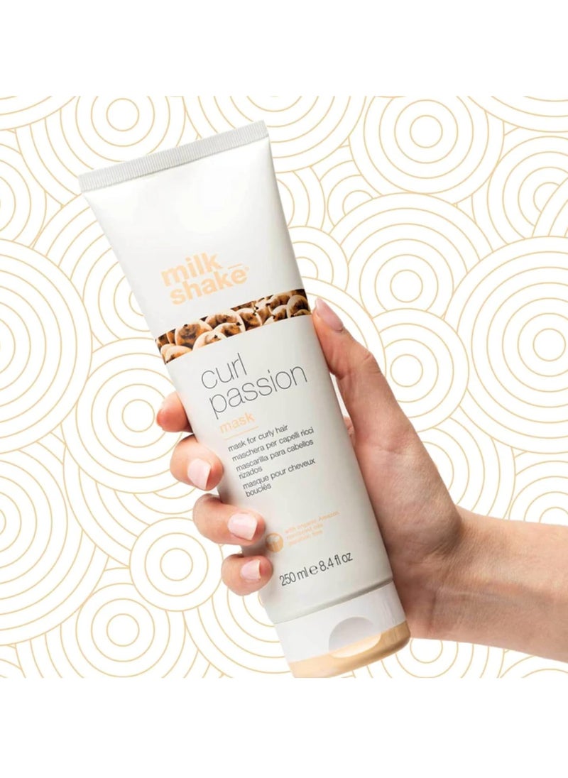 milk_shake Curl Passion Mask - Nourishing Hydrating Mask the Reduces Frizs for Curl Hair| 8.4 fl oz (250 ml)