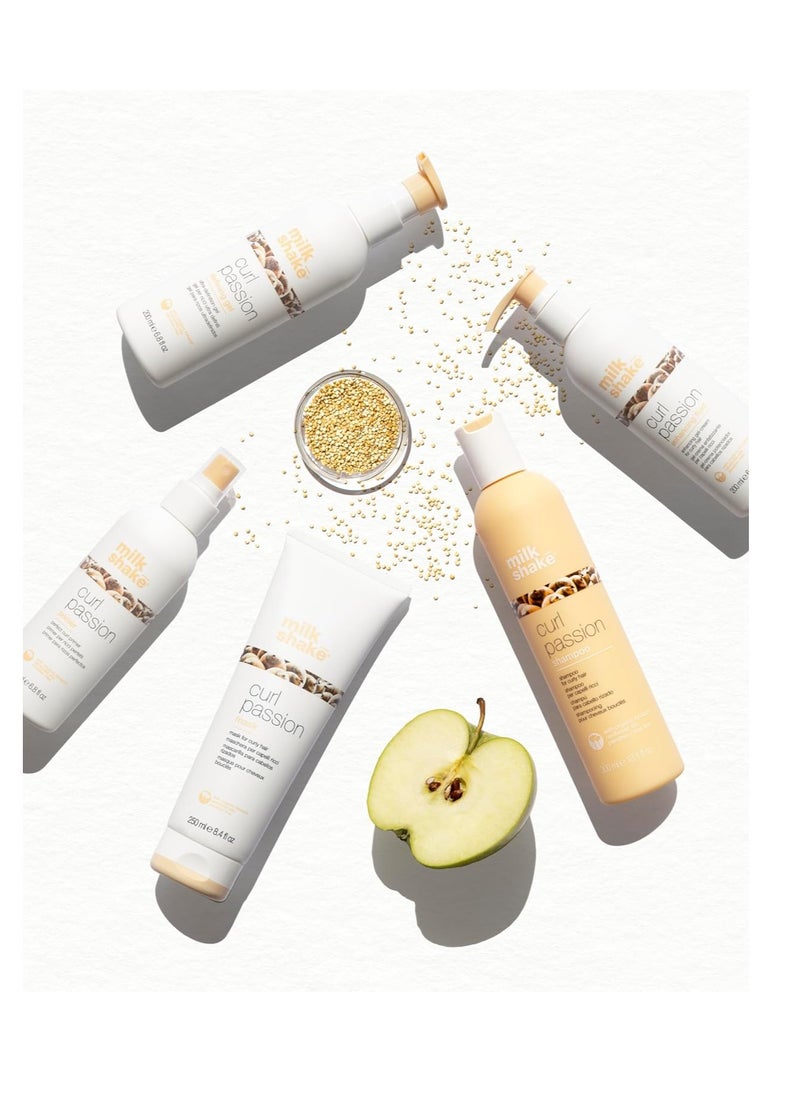 milk_shake Curl Passion Enhancing Fluid - Softness and Manageability for Curly and Wavy Hair | 6.8 fl oz (200 ml)