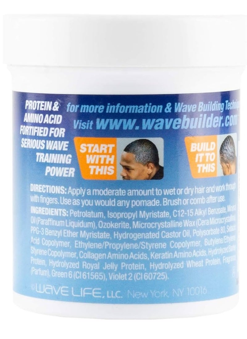 WAVEBUILDER Oil Jel Pomade Medium Hold, 3.5 OZ