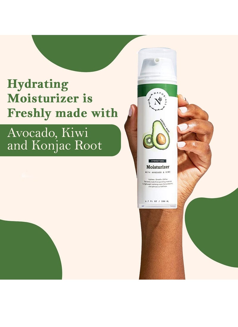 NaturAll Hydrating Hair Moisturizer for Curly, Coily & Fine Hair - (Avocado & Kiwi)