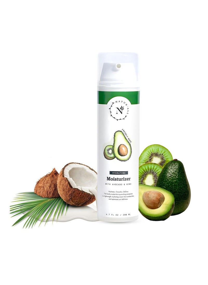 NaturAll Hydrating Hair Moisturizer for Curly, Coily & Fine Hair - (Avocado & Kiwi)