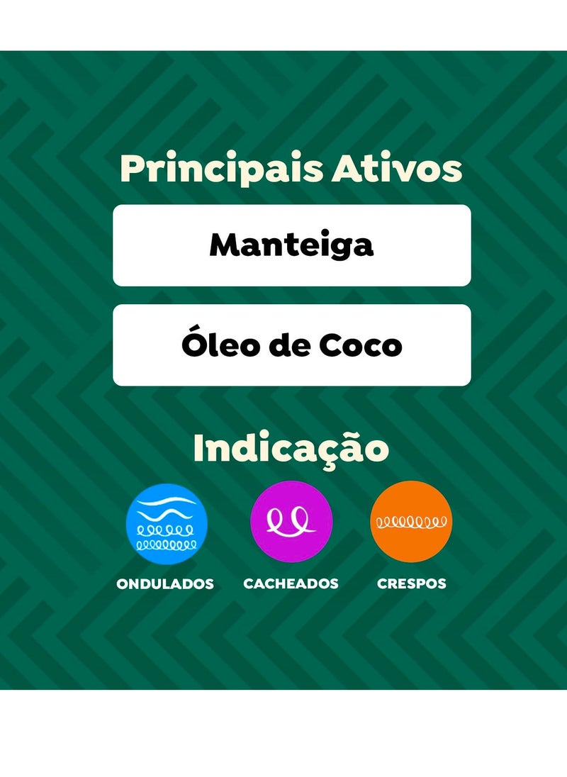 Salon Line - Linha SOS Cachos (Oleo de Coco) - Creme para Pentear Tratamento Profundo 1 Kg - (SOS Curls (Coconut Oil) - Deep Treatment Combing Cream Net 35.27 Oz)
