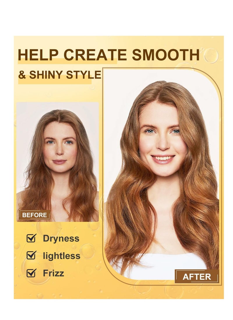 Styling Cream, Hair Styling Cream for Women & Kids, Styling Products for Define Curls, Non-greasy Hair Smoothing Cream for Slick Back Hair, Fly Away Hair Tamer for Frizz, Flyaways, Baby Hair