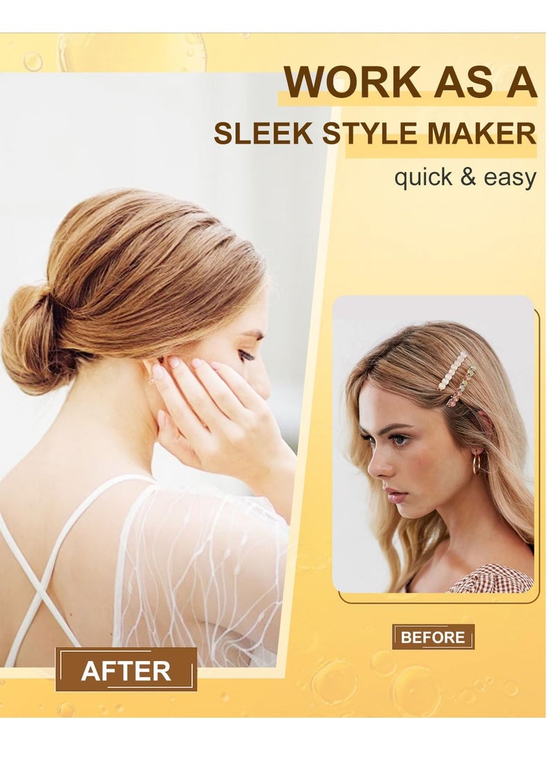Styling Cream, Hair Styling Cream for Women & Kids, Styling Products for Define Curls, Non-greasy Hair Smoothing Cream for Slick Back Hair, Fly Away Hair Tamer for Frizz, Flyaways, Baby Hair