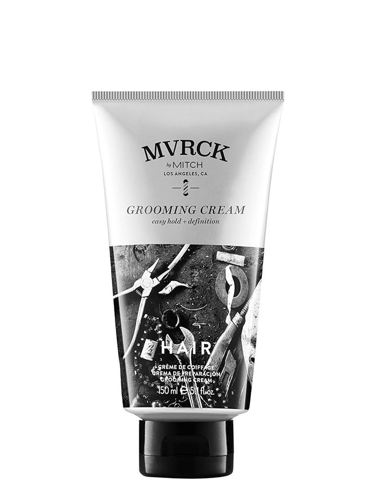 MVRCK by Paul Mitchell Grooming Cream for Men, Easy Hold + Definition, For All Hair Types, 5.1 fl. oz.