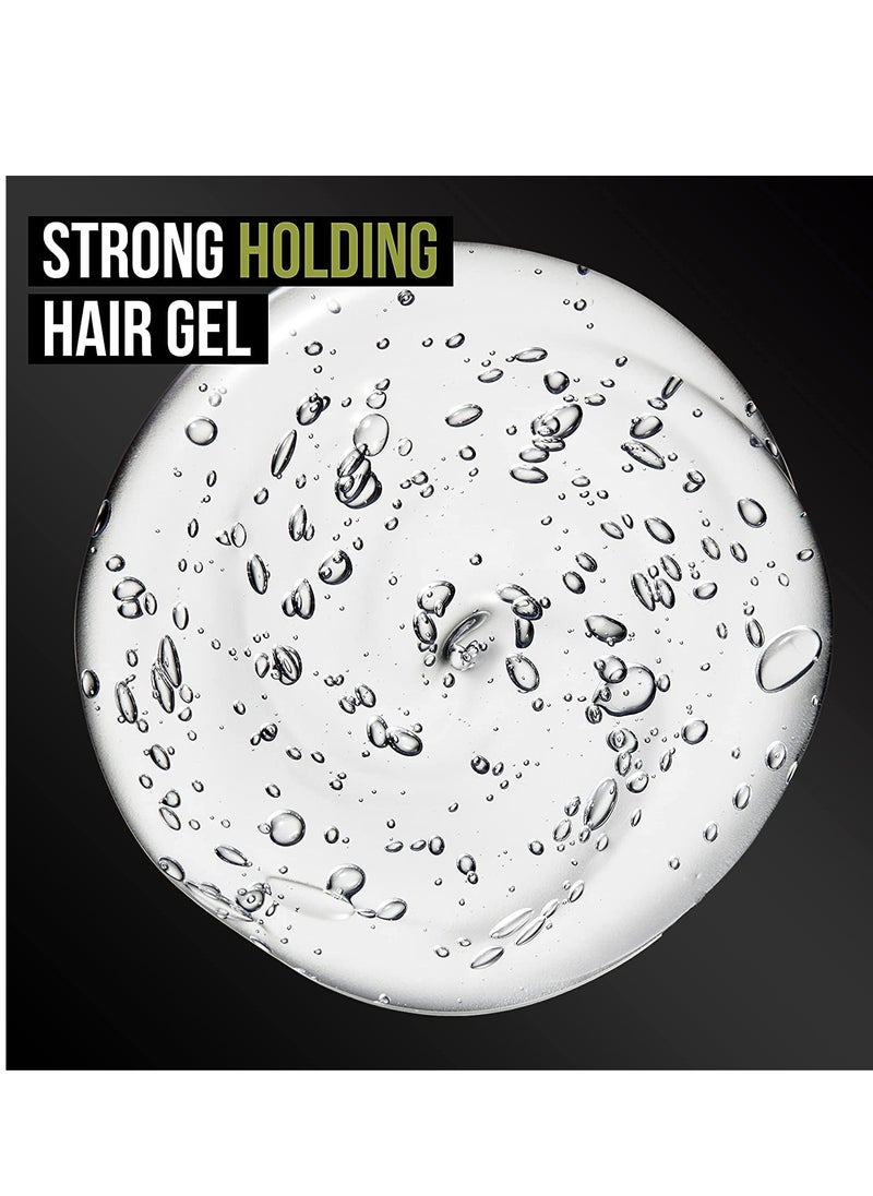 TRESemme Hair Gel with Vitamin B, Extra Hold Hair Gel, Protect Hair from Damaging Hair Dryer, Styling Tools & Appliances, Volumizing Hair Products with Frizz Control, 4 Tubes - 9 Oz. Ea.