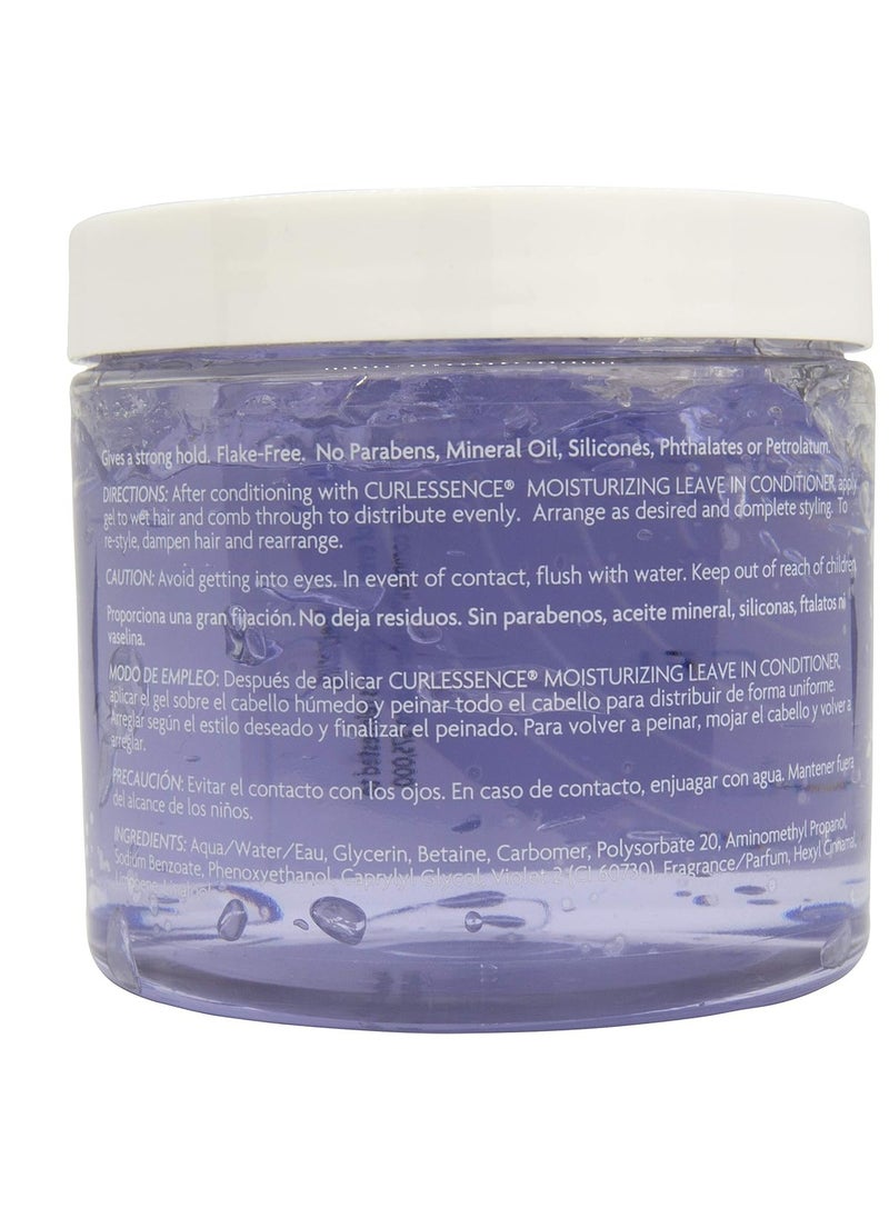 KeraCare GelEssence Super Hold Gel - 16 ounce - Maximum Hold- Adds Shine - Flake Free - Vegan - Crunch Free - Nonstick Formula - For Relaxed and Natural Hair