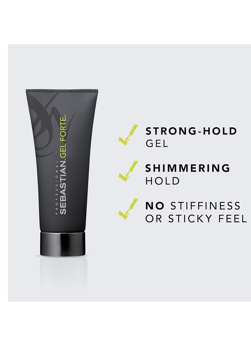 Sebastian Professional Gel Forte Strong-Hold Gel, 6.8 Fl Oz