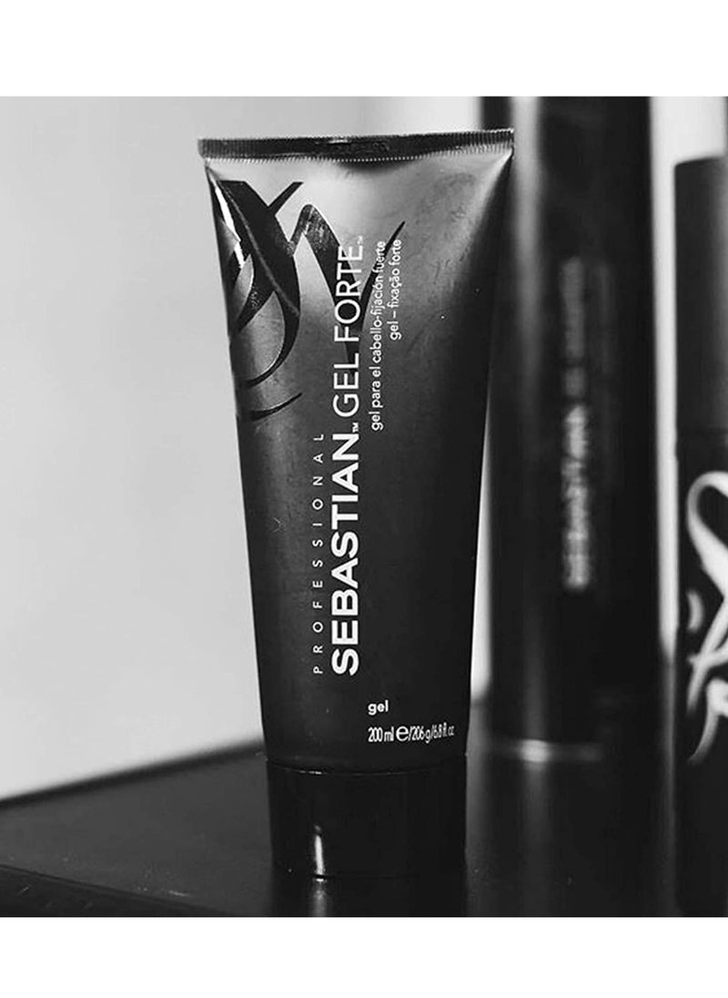 Sebastian Professional Gel Forte Strong-Hold Gel, 6.8 Fl Oz