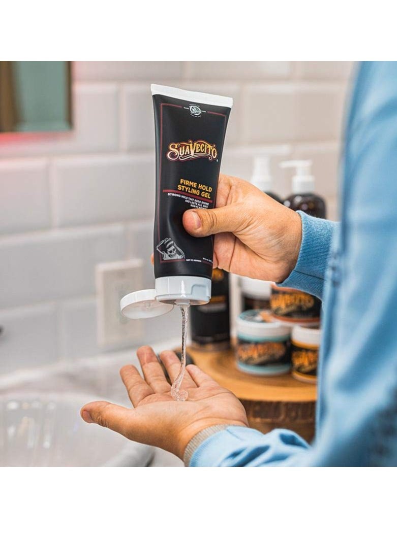 Suavecito Firme Hold Styling Gel 8 oz