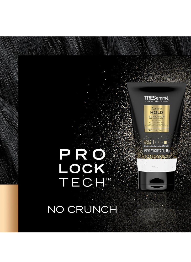 TRESemmé Hair Gel Extra Hold Pack of 24 For an Strong Hold and Lasting Shine Extra Firm Control Styling Gel for All Hair Types 2 oz