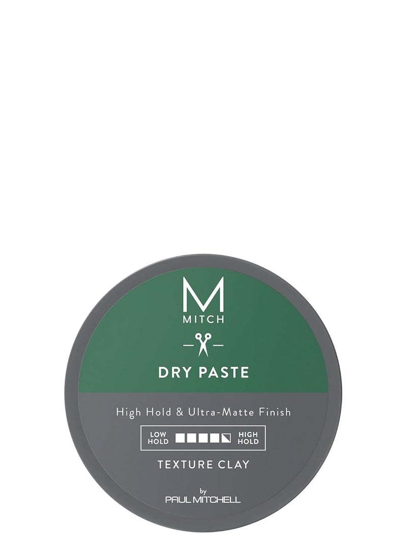 MVRCK by Paul Mitchell Dry Paste for Men, Medium Hold, Matte Finish, For All Hair Types, 3 oz.
