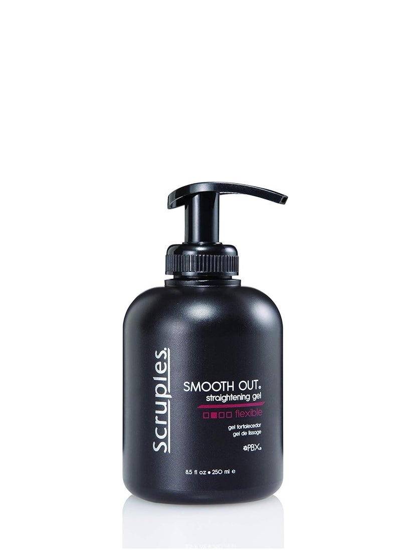 Scruples Smooth Out Hair Straightening & Styling Gel - Shine Enhancing & Frizz Control Solution for Women and Men with All Hair Types (8.5 oz)