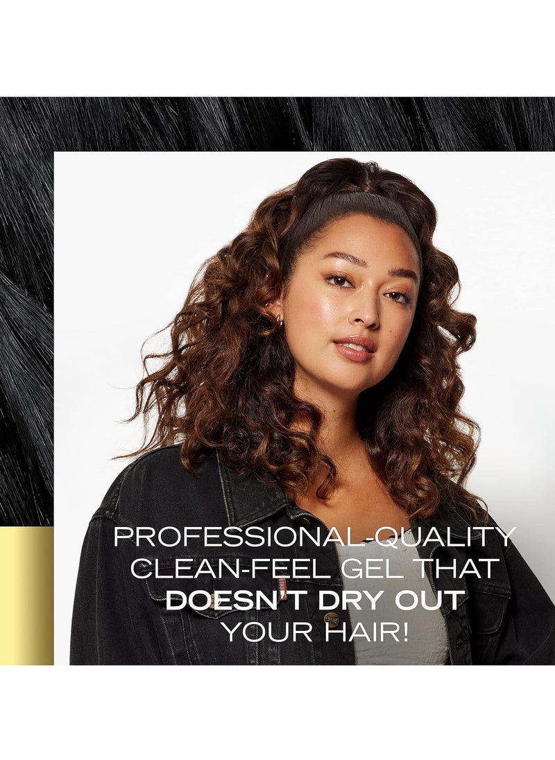 TRESemmé Hair Gel Extra Hold Alcohol-Free for 24-Hour Frizz Control and Humidity Protection 9 Fl Oz (Pack of 6)