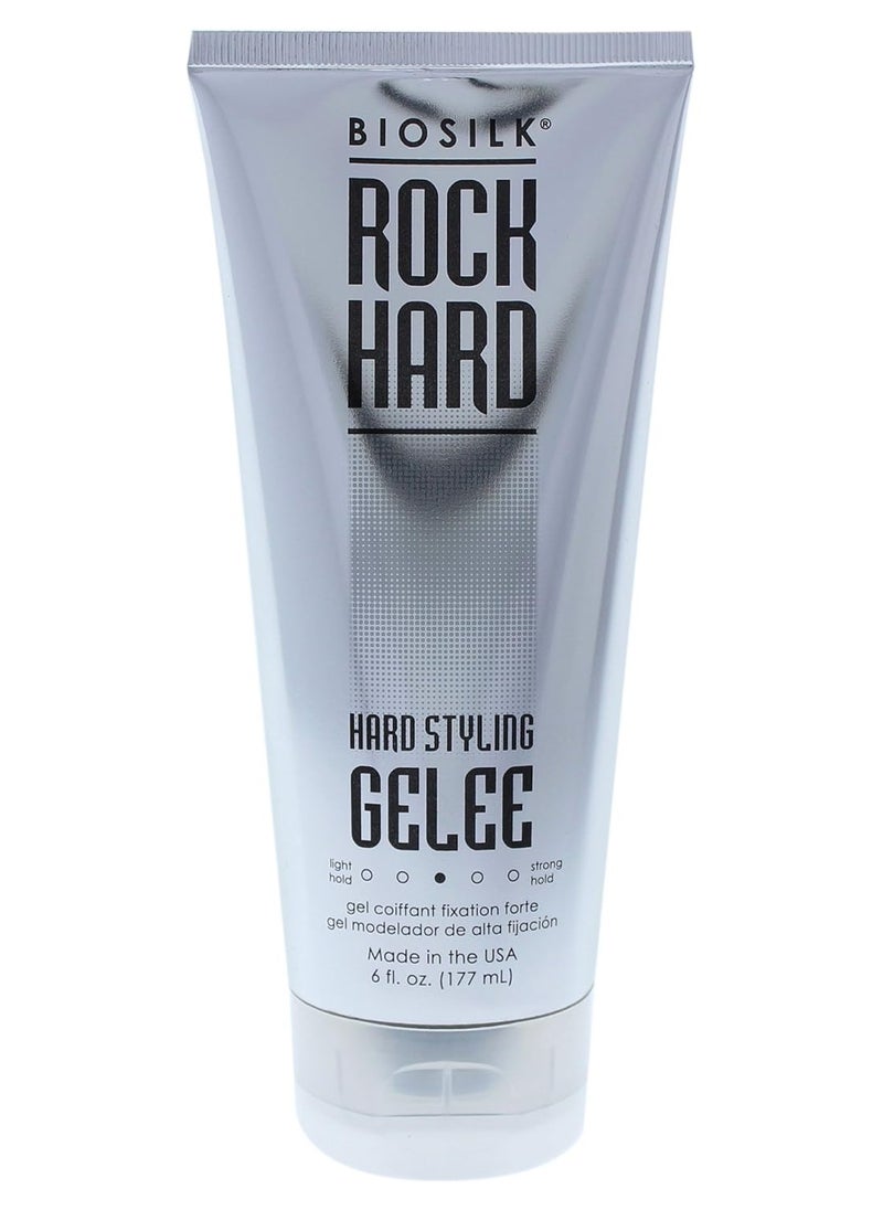 Biosilk Rock Hard Hair Styling Gelee 6 oz