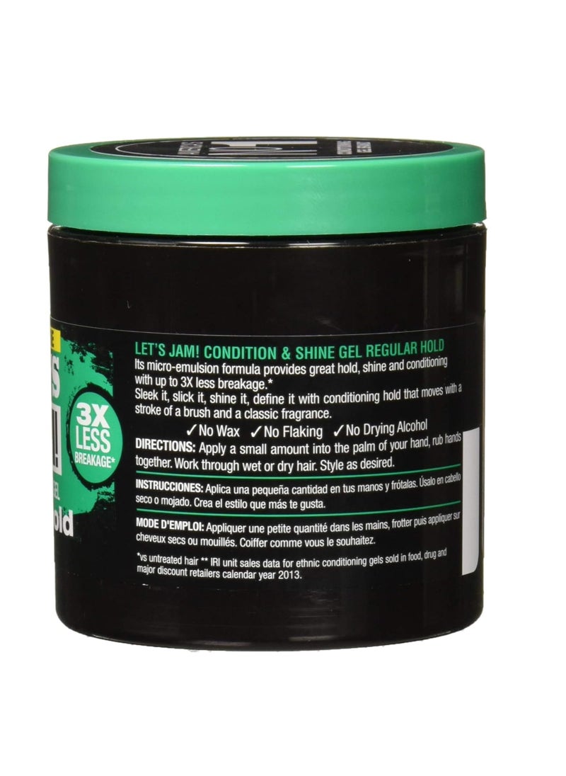 Softsheen Carson Let's Jam Shining And Conditioning Gel, 5.5 Ounce