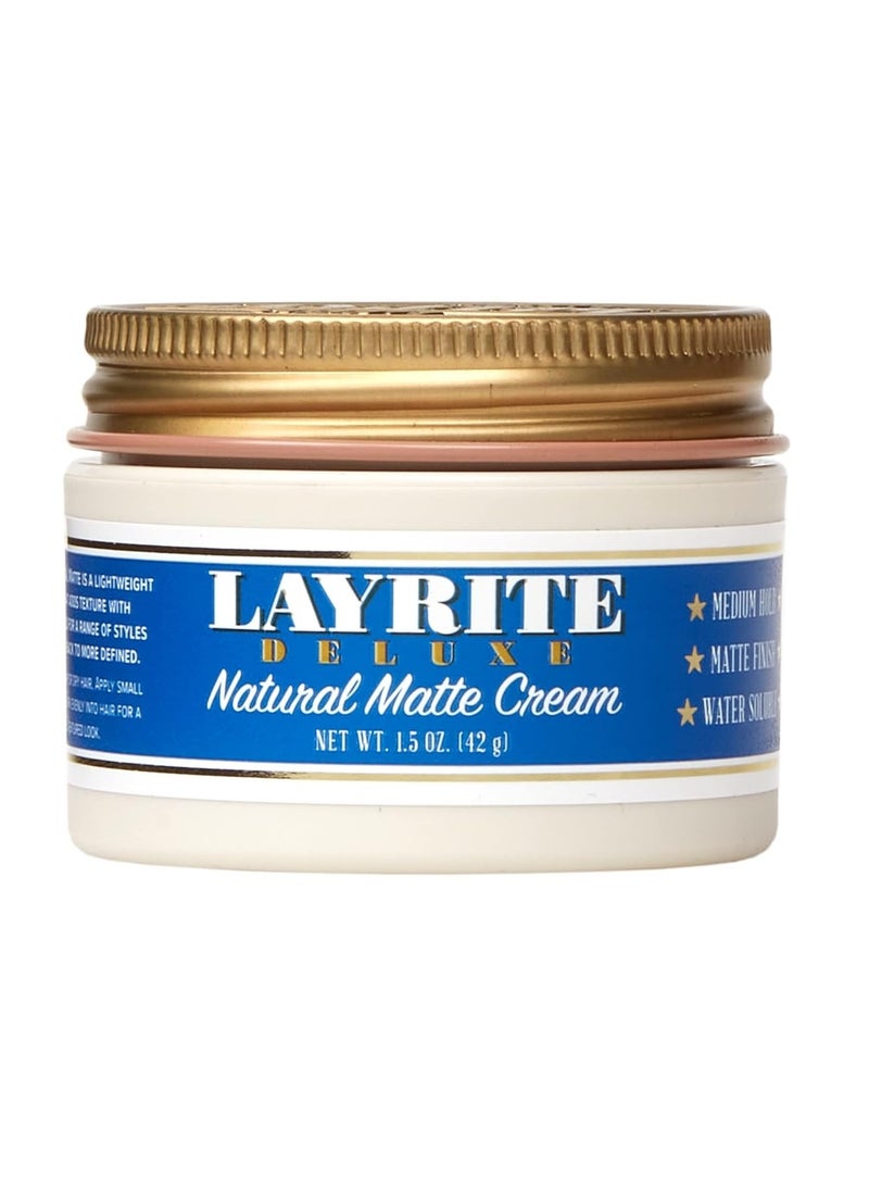 Layrite Natural Matte Cream, 1.5 oz