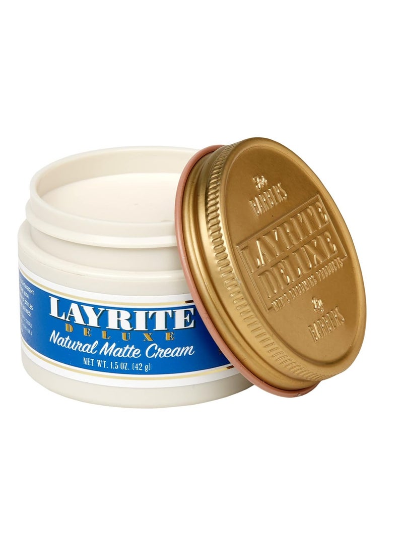 Layrite Natural Matte Cream, 1.5 oz
