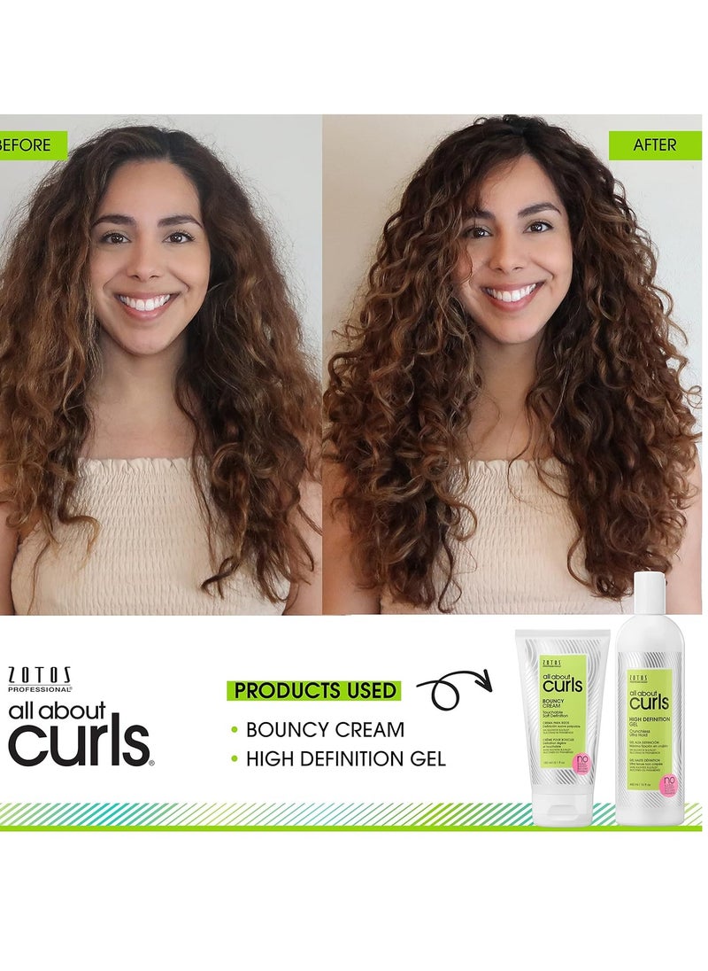 ALL ABOUT CURLS Bouncy Cream | Touchable Soft Definition | Define, Moisturize, De-Frizz | All Curly Hair Types
