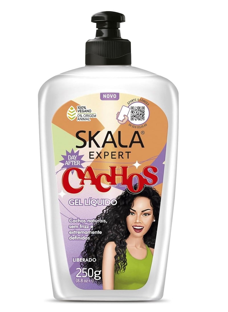 SKALA - Linha Expert - Gel Liquido Mais Cachos 250 Gr - (Expert Collection - More Curls Liquid Gel Net 8.81 Oz)