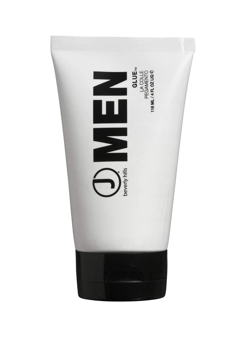 J Beverly Hills Men's Glue Hair Gel with Rosemary Oil for Volume and Shine, (2 Oz, 4 Oz)