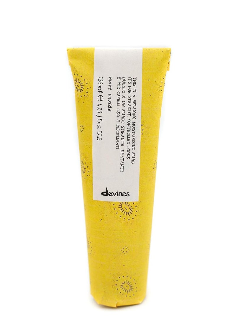 Davines This is a Relaxing Moisturizing Fluid, Heat Protection And Frizz Control For Sleek And Straight Styling, Moisturize With Humidity Control, 4.22 Fl. Oz.