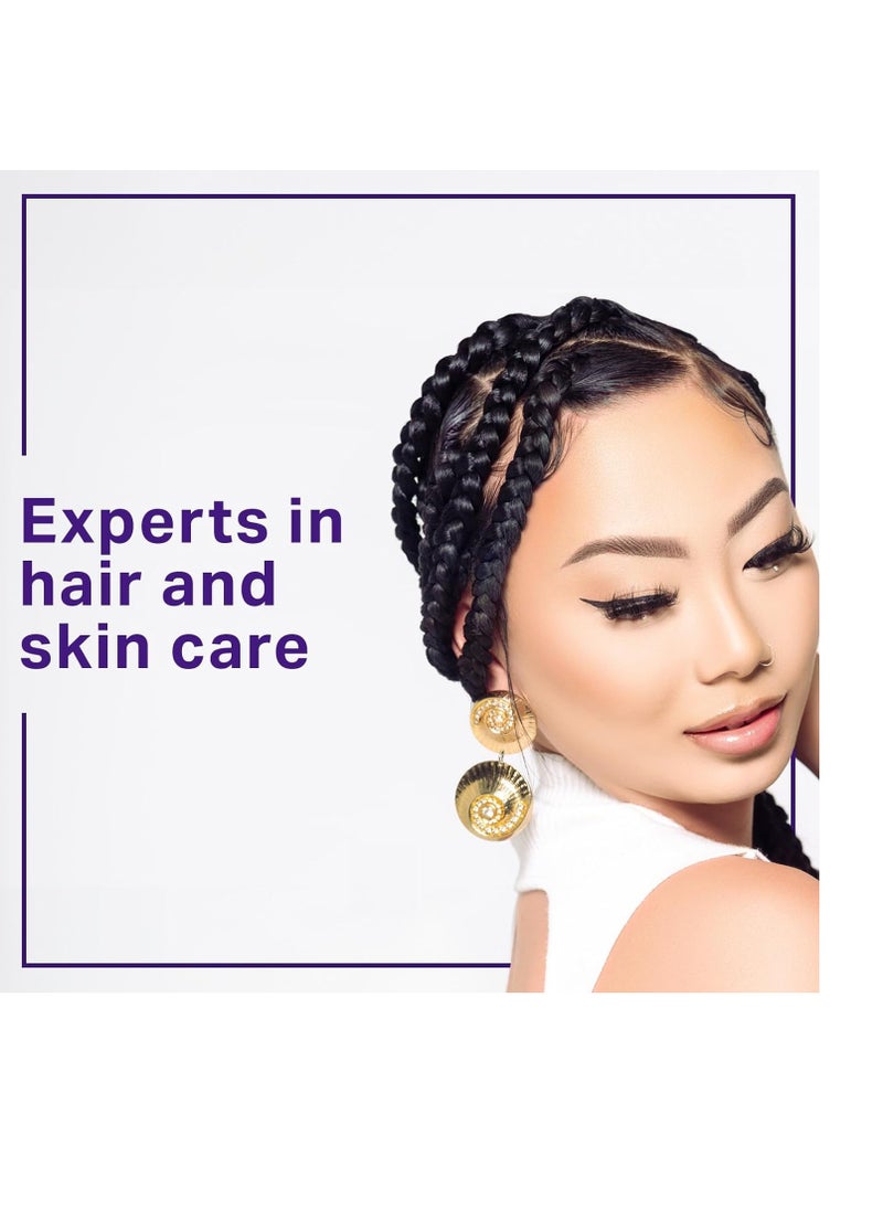 AmPro Long-Aid Activator Gel - Enriched with Aloe Vera, Protein, and Vitamin B Complex - Brings Essential Moisture to Strands - Defines Your Natural Curls - Extra Dry - 10 oz