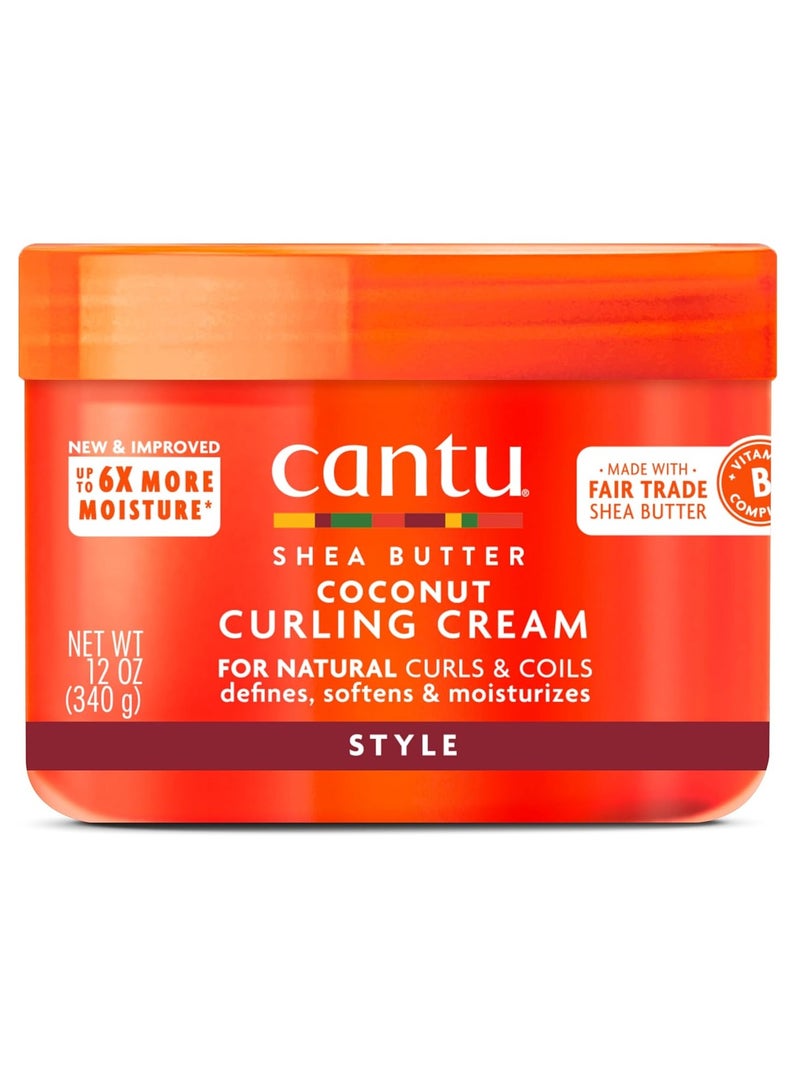 U/S/H/ Cantu Shea Butter Coconut Curling Cream 12 Oz