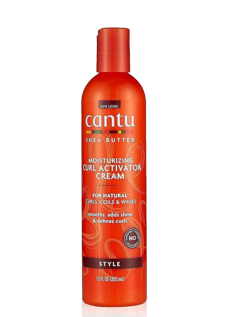 Cantu Shea Butter Moisturizing Curl Activator Cream Ivory (0002) 12 Fl Oz