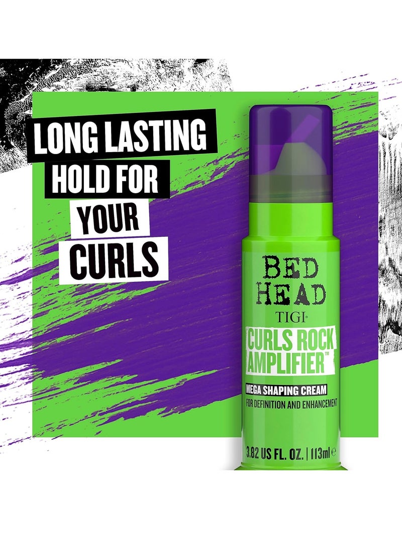 TIGI Bed Head Curls Rock Amplifier Curly Hair Cream For Defined Curls