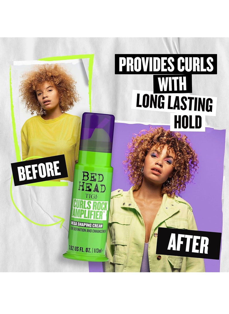 TIGI Bed Head Curls Rock Amplifier Curly Hair Cream For Defined Curls