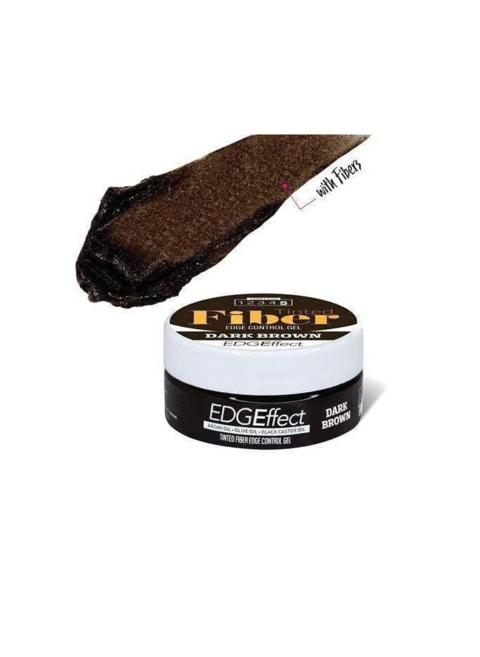 MAGIC | EDGEffect Tinted Fiber Edge Control Gel 1 oz (Dark Brown)