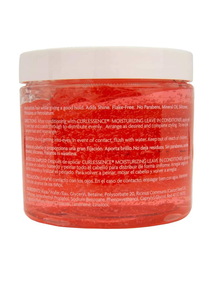 KeraCare GelEssence Moisturizing Gel - 16 ounce - with Jamaican Black Castor Oil - 55.1% Moisture Increase - Adds Shine - Flake Free - Vegan & Cruelty-Free