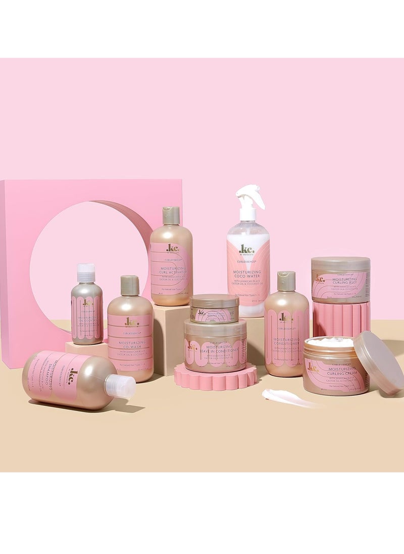 KeraCare CurlEssence Moisturizing Coconut Edge Control 2.3 oz - With Jamaican Black Castor Oil & Coconut Oil - Lasting Hold while Adding Moisture - No Flaking or Stickiness