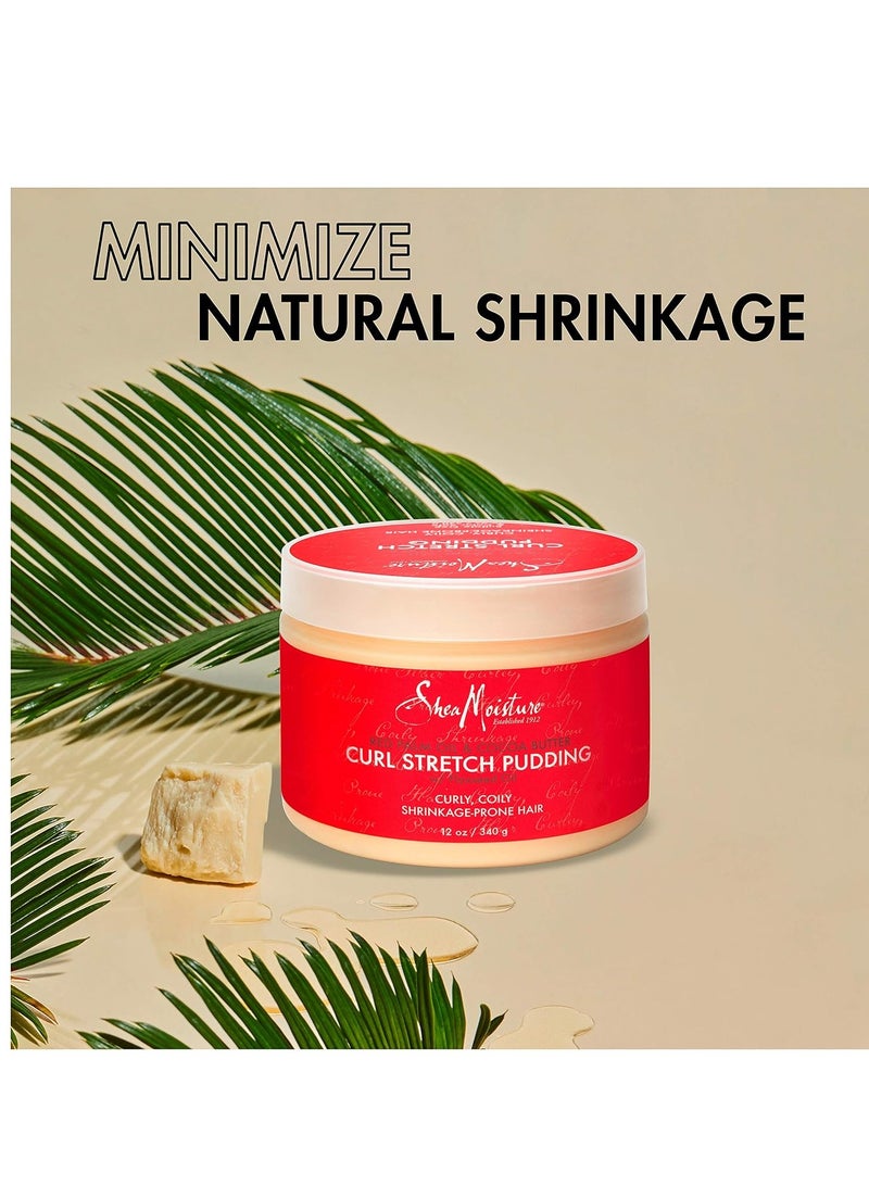 Curl Stretch Pudding for Curls Red Palm Oil and Cocoa Butter with Shea Butter 11.5 oz