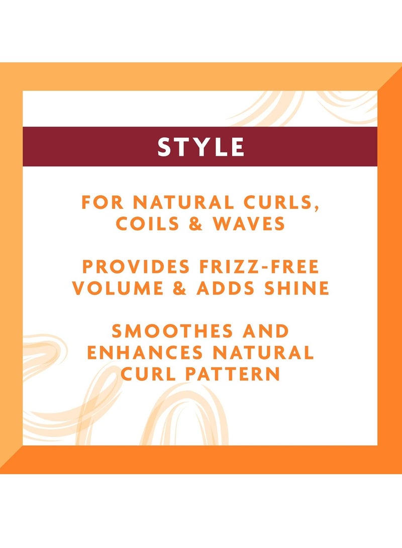 Moisturizing Curl Activator Cream with Shea Butter 12 fl oz & Coconut Oil Shine & Hold Mist for Natural Hair 8 fl oz 8 Fluid Ounces, 12 Fluid Ounces