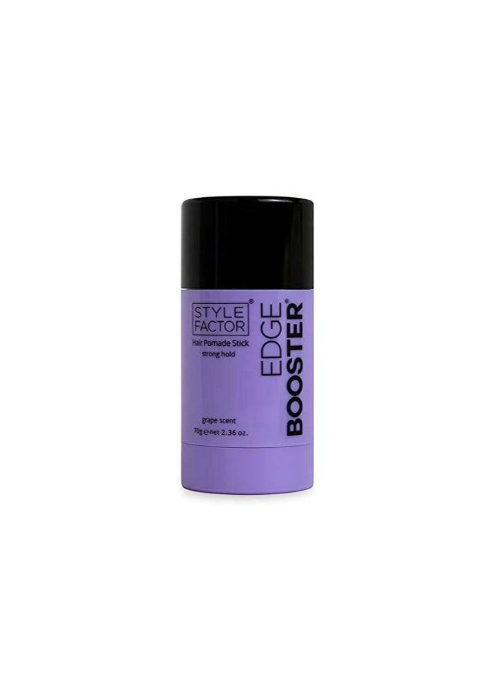 Style Factor Edge Booster Hair Pomade Stick Strong Hold 2.36 oz (GRAPE)