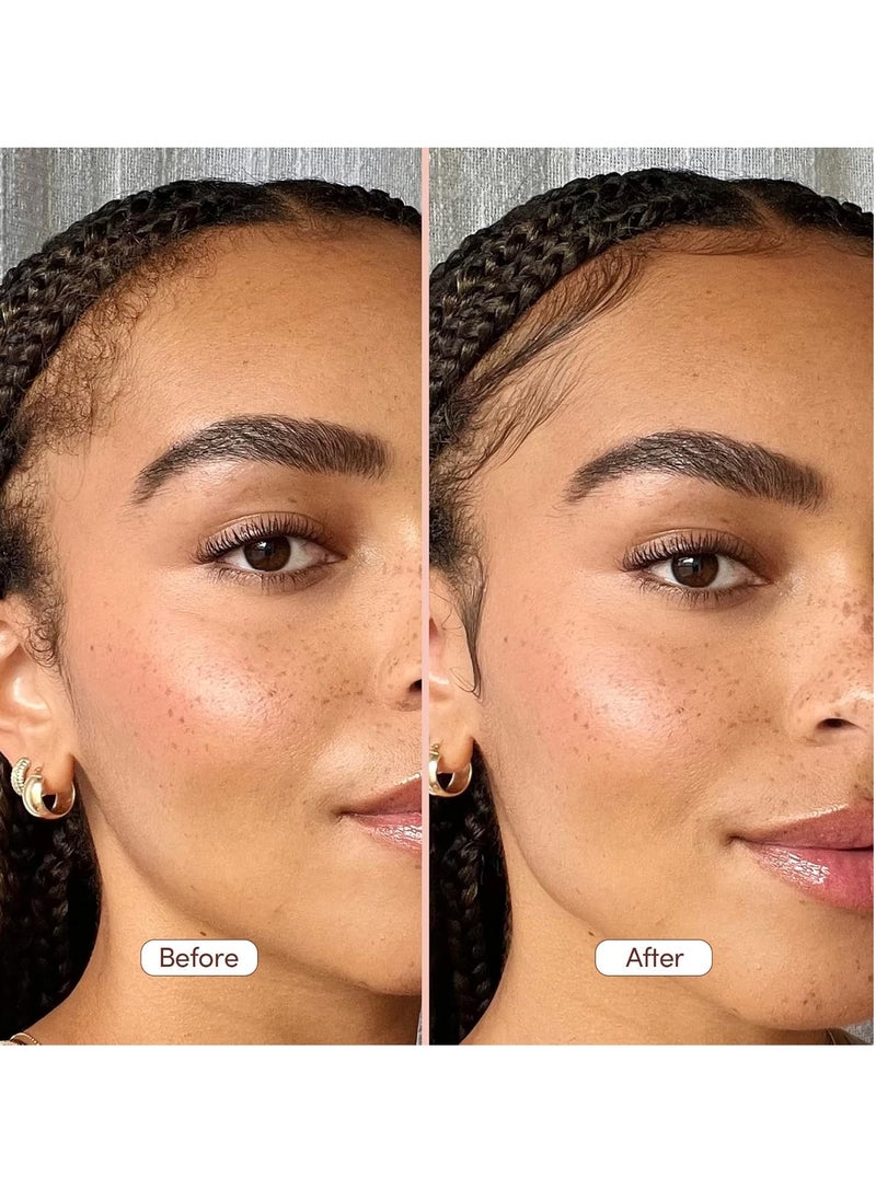 MIZANI Artful Edges Edge Control Gel - Flake-Free With No Buildup, Keeps Sleek Styles in Place and Strong Hold, With Castor Oil & Shea Butter